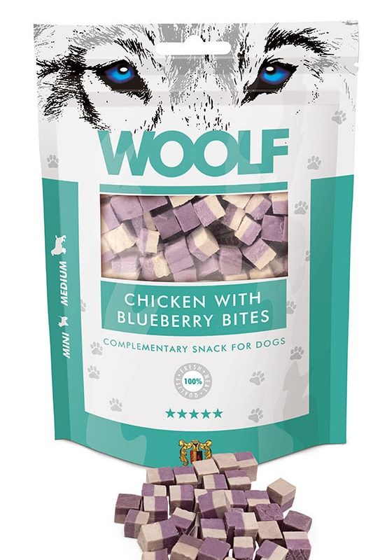 WOOLF Chicken With Blueberry Bites