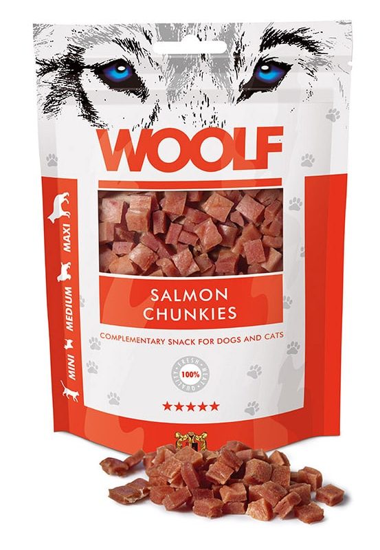 WOOLF Salmon Chunkies