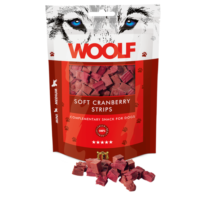 Woolf Soft Cranberry Strips